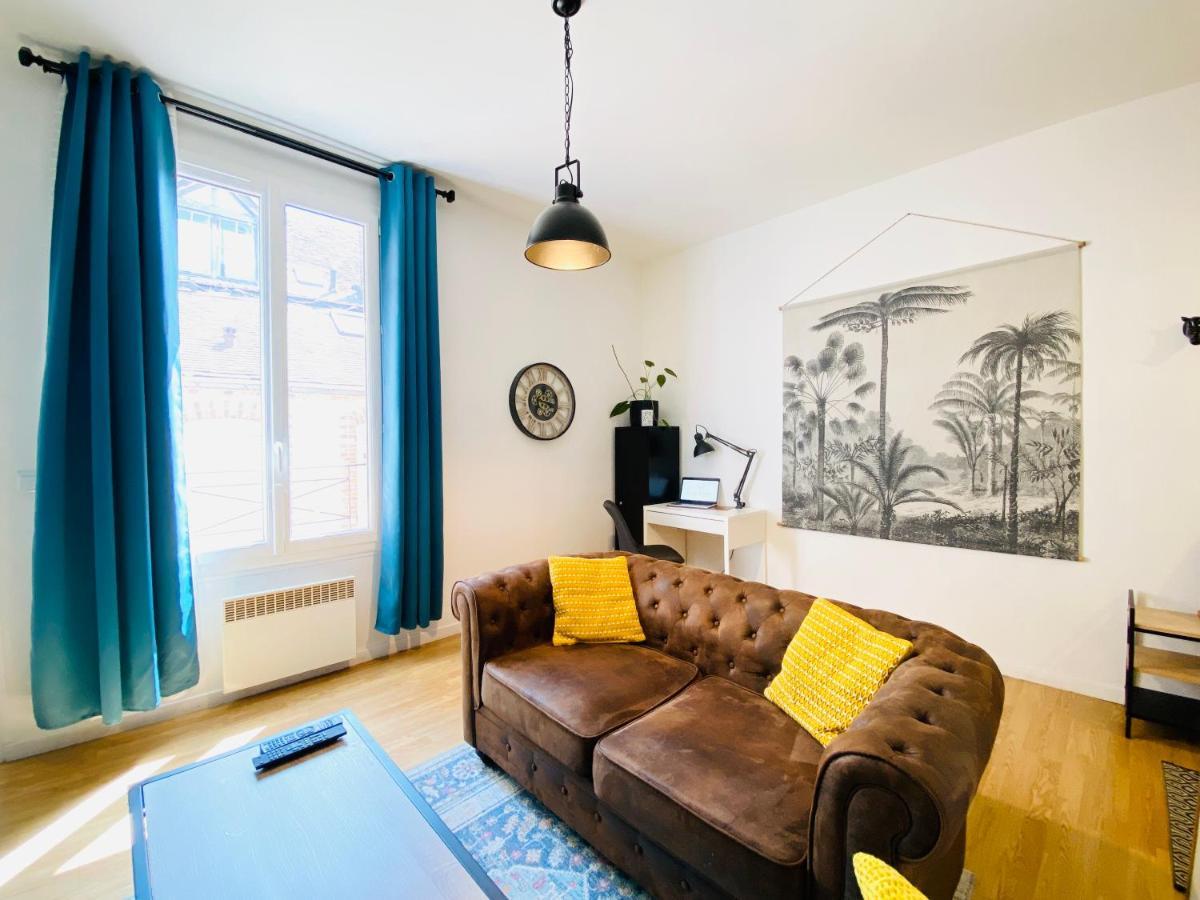 Blue Vintage Best Keys - Centre Ville Sens - Wifi Exterior foto
